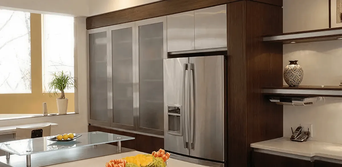 Cabinet door replacement and modern kitchen cabinet upgrade in Providence, RI